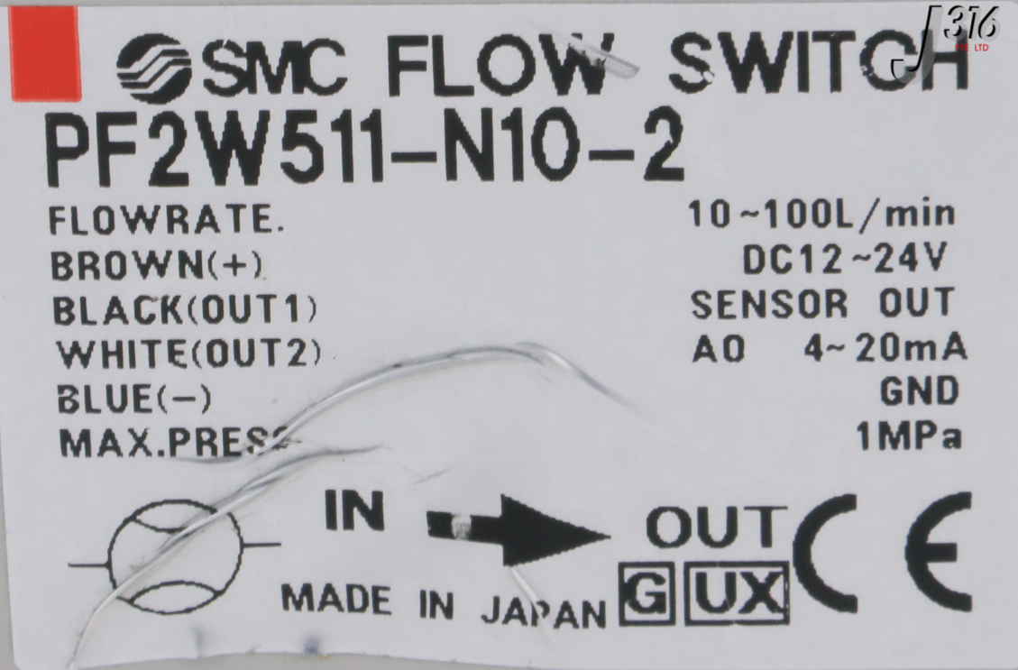 28975 SMC WATER DIGITAL FLOW SWITCH PF2W511-N10-2 | eBay